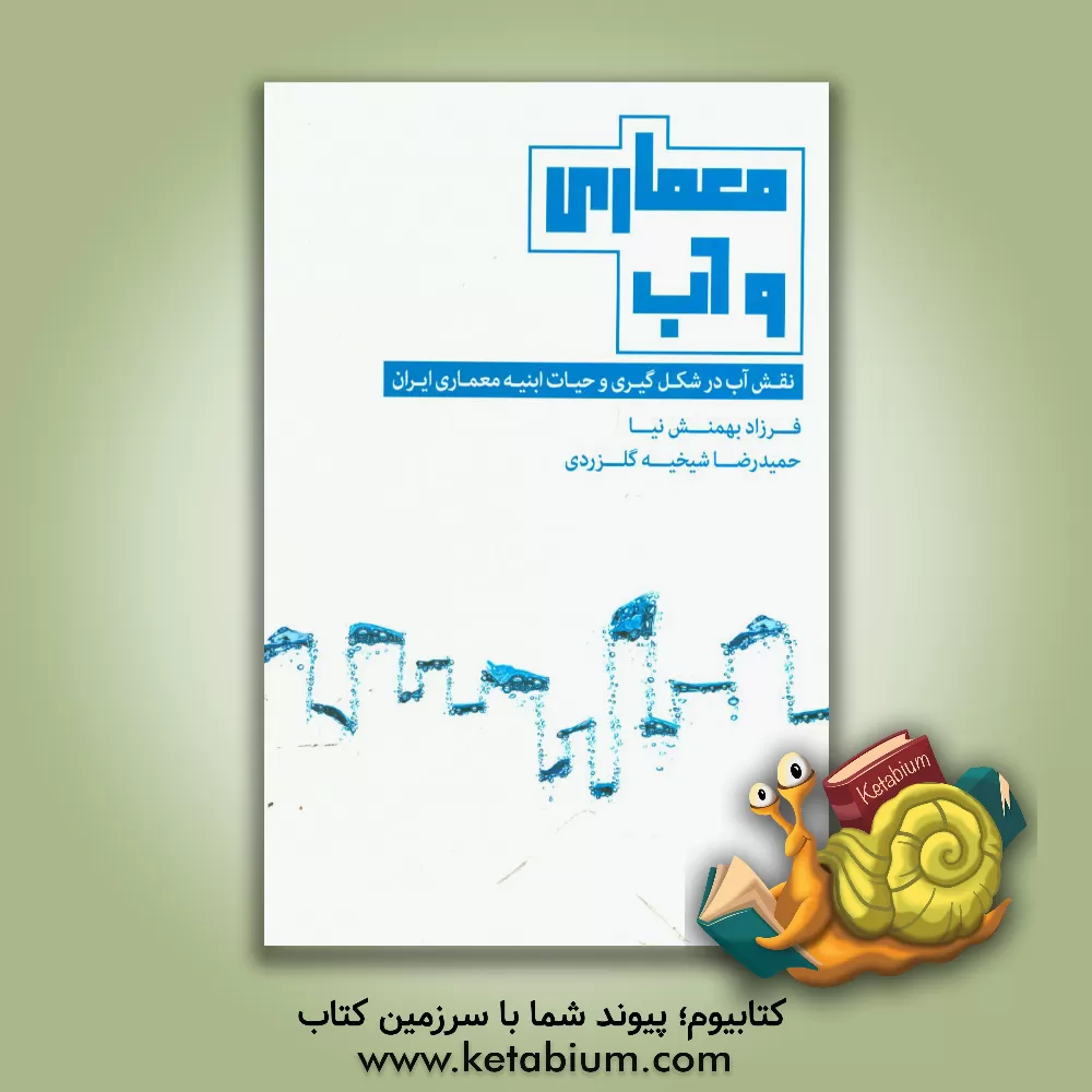 کتاب معماری و آب: نقش آب در شکل گیری و حیات ابنیه معماری ایران اثر فرزاد بهمنش‌نیا