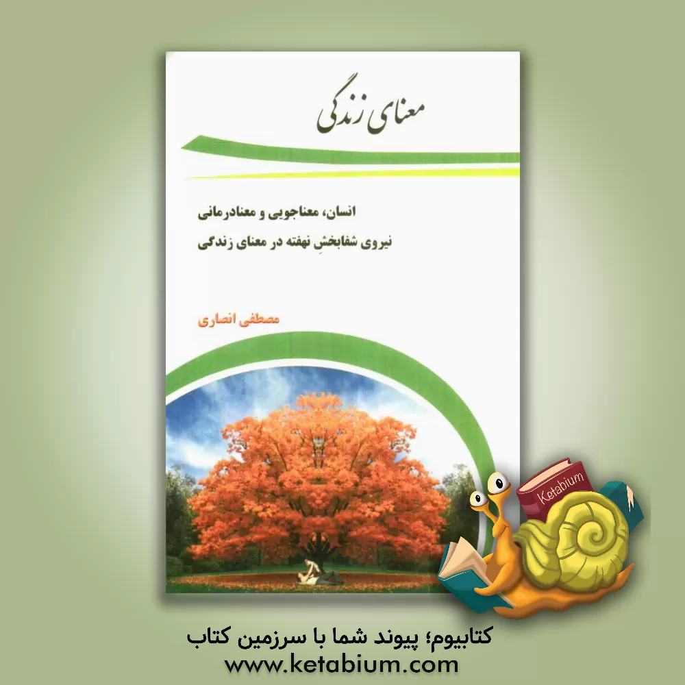 کتاب معنای زندگی: انسان، معناجویی و معنادرمانی، نیروی شفابخش نهفته در معنای زندگی |اثر مصطفی انصاری