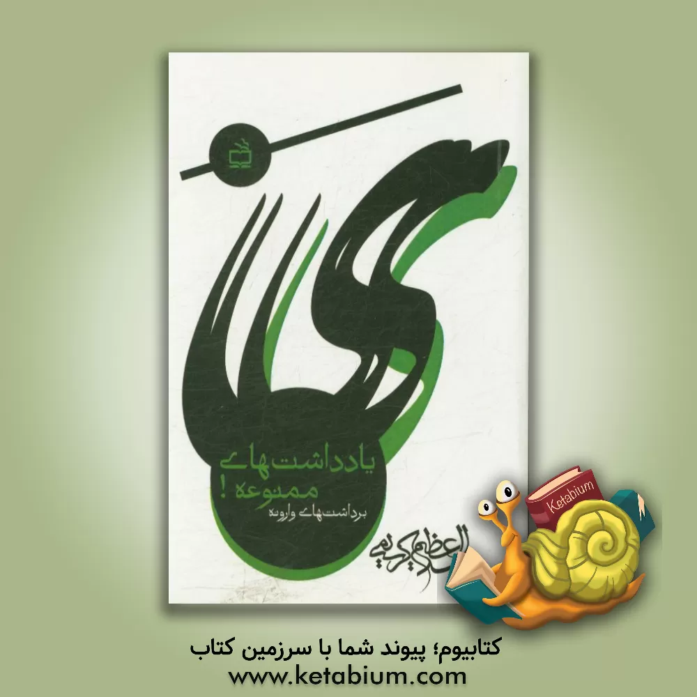 کتاب یادداشت های ممنوعه! (برداشت های وارونه) اثر عبدالعظیم کریمی