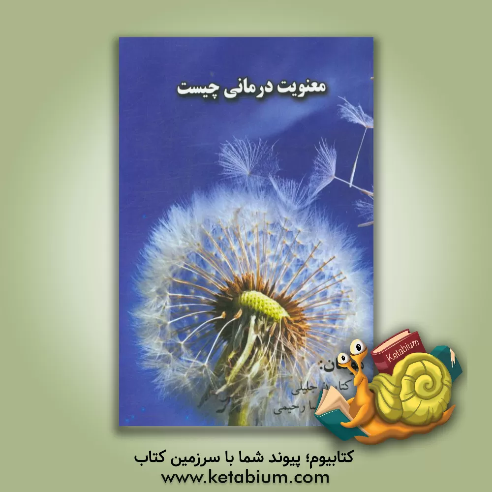 کتاب معنویت درمانی چیست؟ ویژه درمانگر اثر کتایون جلیلی