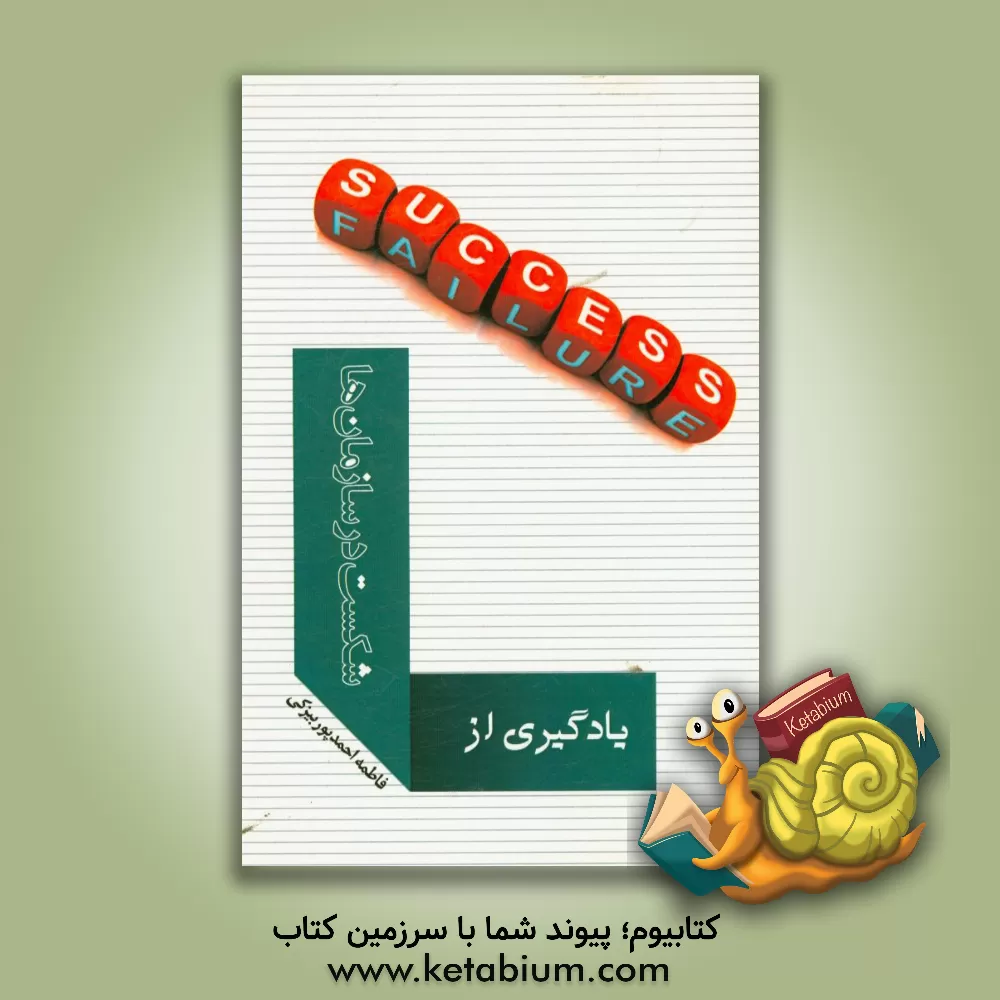 کتاب یادگیری از شکست در سازمان ها اثر فاطمه احمدپوربیزکی