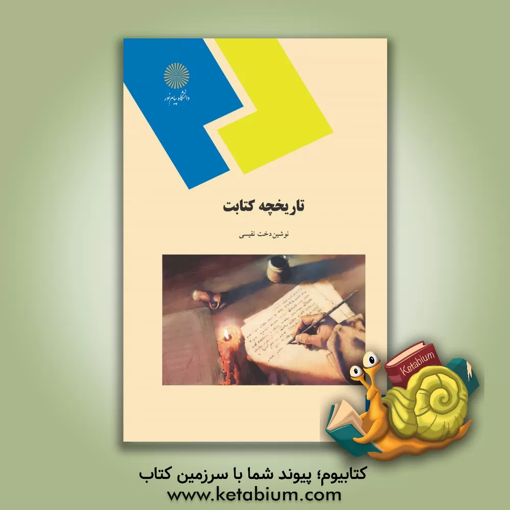 کتاب تاریخچه کتابت (رشته هنر) |اثر نوشین دخت نفیسی