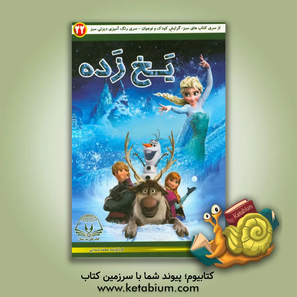 کتاب یخ زده اثر محمد شیدایی