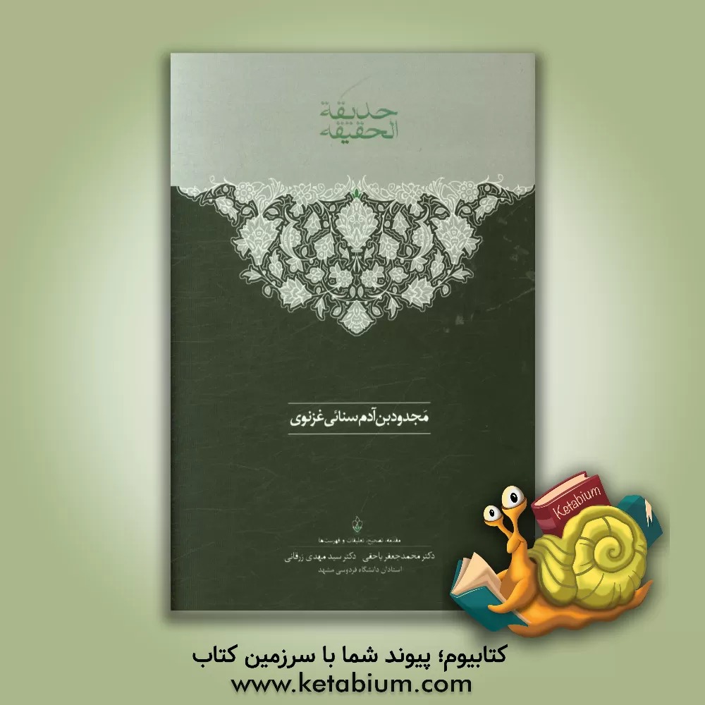 کتاب حدیقه الحقیقه: متن و بیت یاب اثر مجدودبن‌آدم سنایی