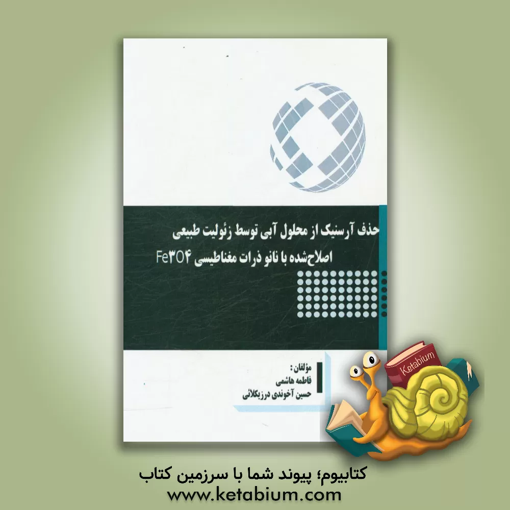 کتاب حذف آرسنیک از محلول آبی توسط زئولیت طبیعی اصلاح شده با نانوذرات مغناطیسی Fe3O4 اثر فاطمه هاشمی