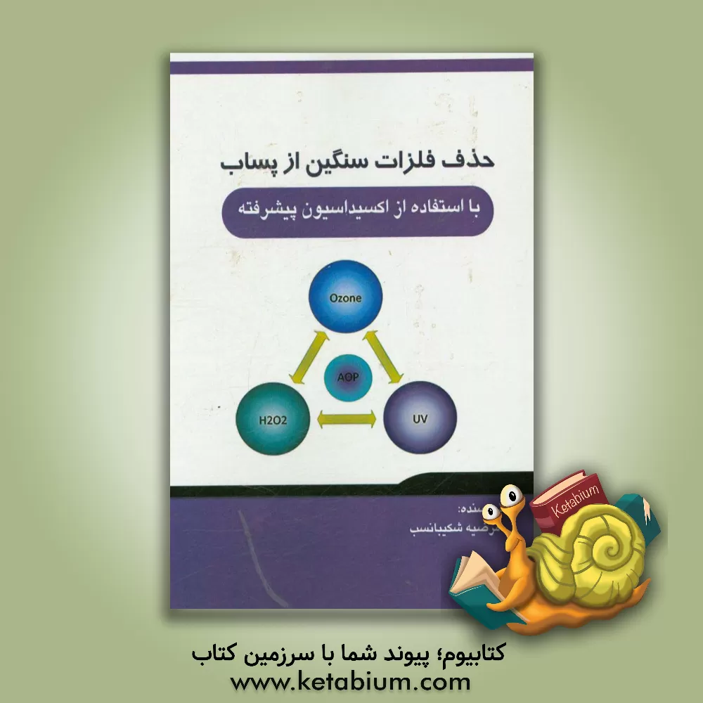 کتاب حذف فلزات سنگین از پساب با استفاده از اکسیداسیون پیشرفته اثر مرضیه شکیبانسب