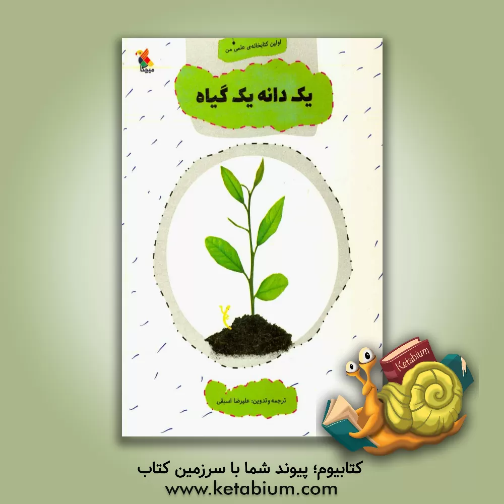 کتاب یک دانه، یک گیاه اثر علیرضا اسبقی