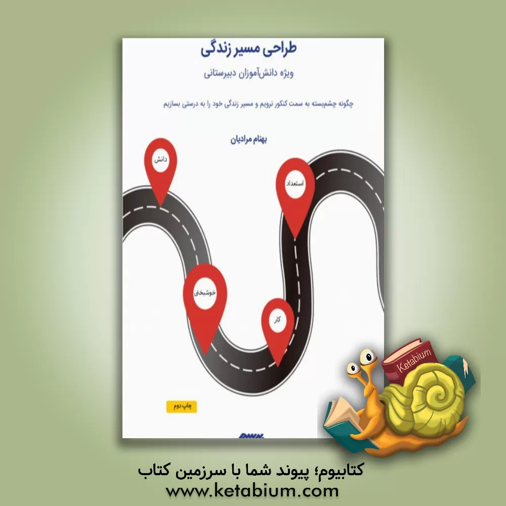 کتاب چگونه چشم بسته به سمت کنکور نرویم و مسیر زندگی خود را به درستی بسازیم (ویژه دانش آموزان دبیرستانی) اثر بهنام مرادیان