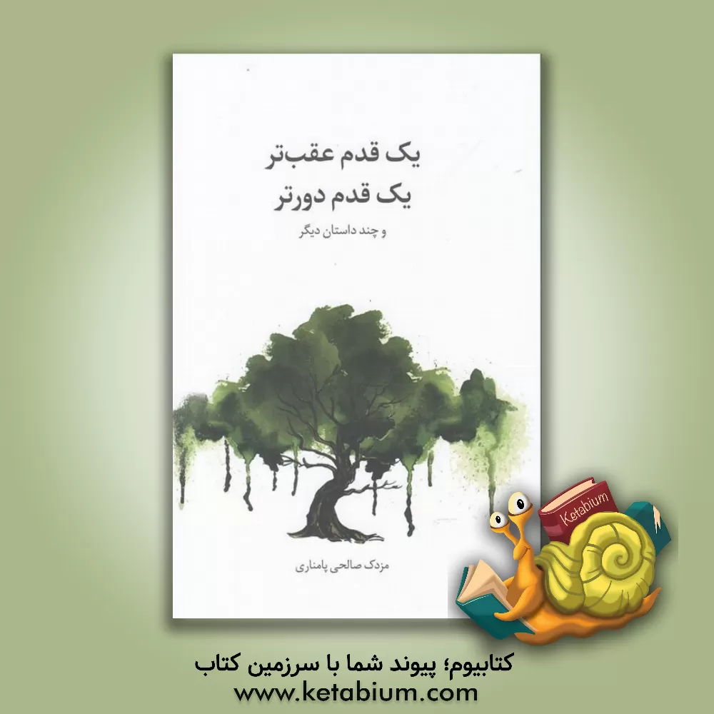 کتاب یک قدم عقب تر، یک قدم دورتر اثر مزدک صالحی‌پامناری