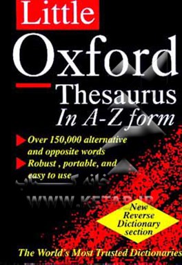 کتاب Little Oxford Thesaurus اثر Alan Spooner