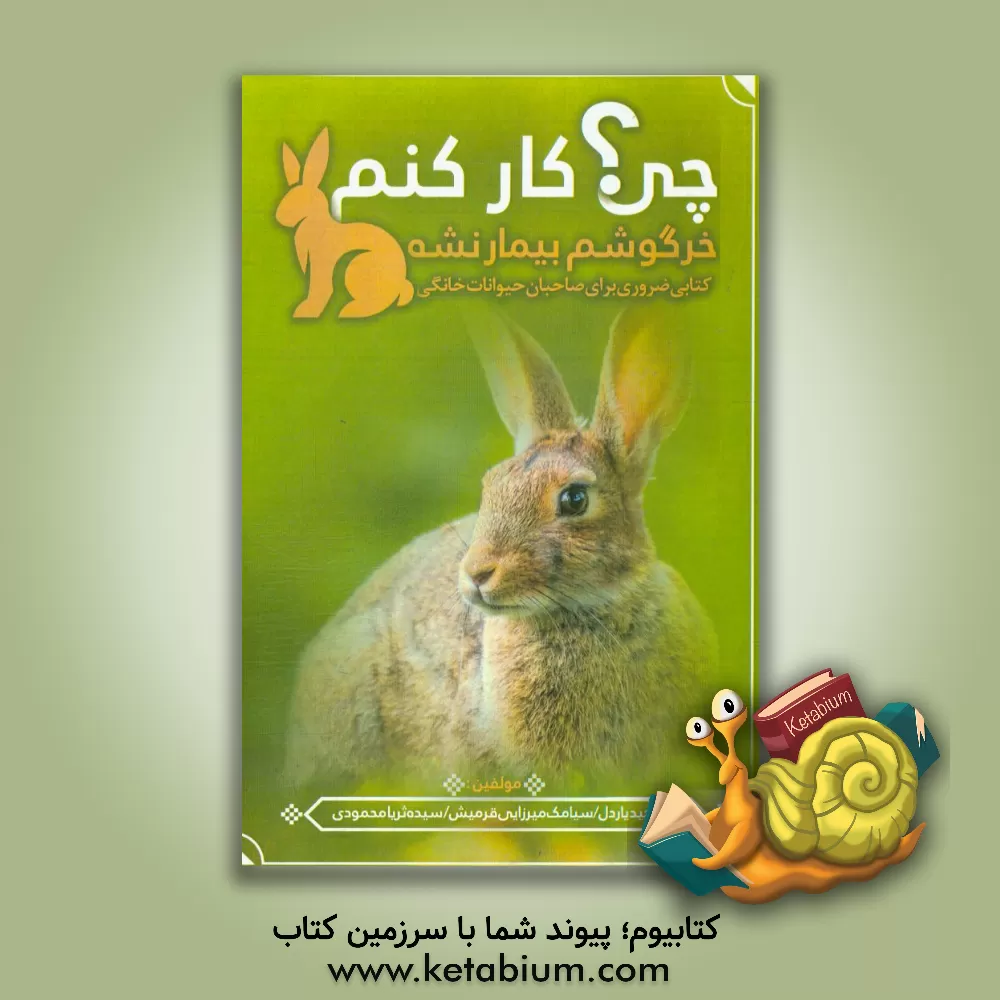 کتاب چه کار کنم که خرگوش ام بیمار نشه (کتابی ضروری برای صاحبان حیوانات خانگی) اثر سیامک میرزایی‌قرمیش
