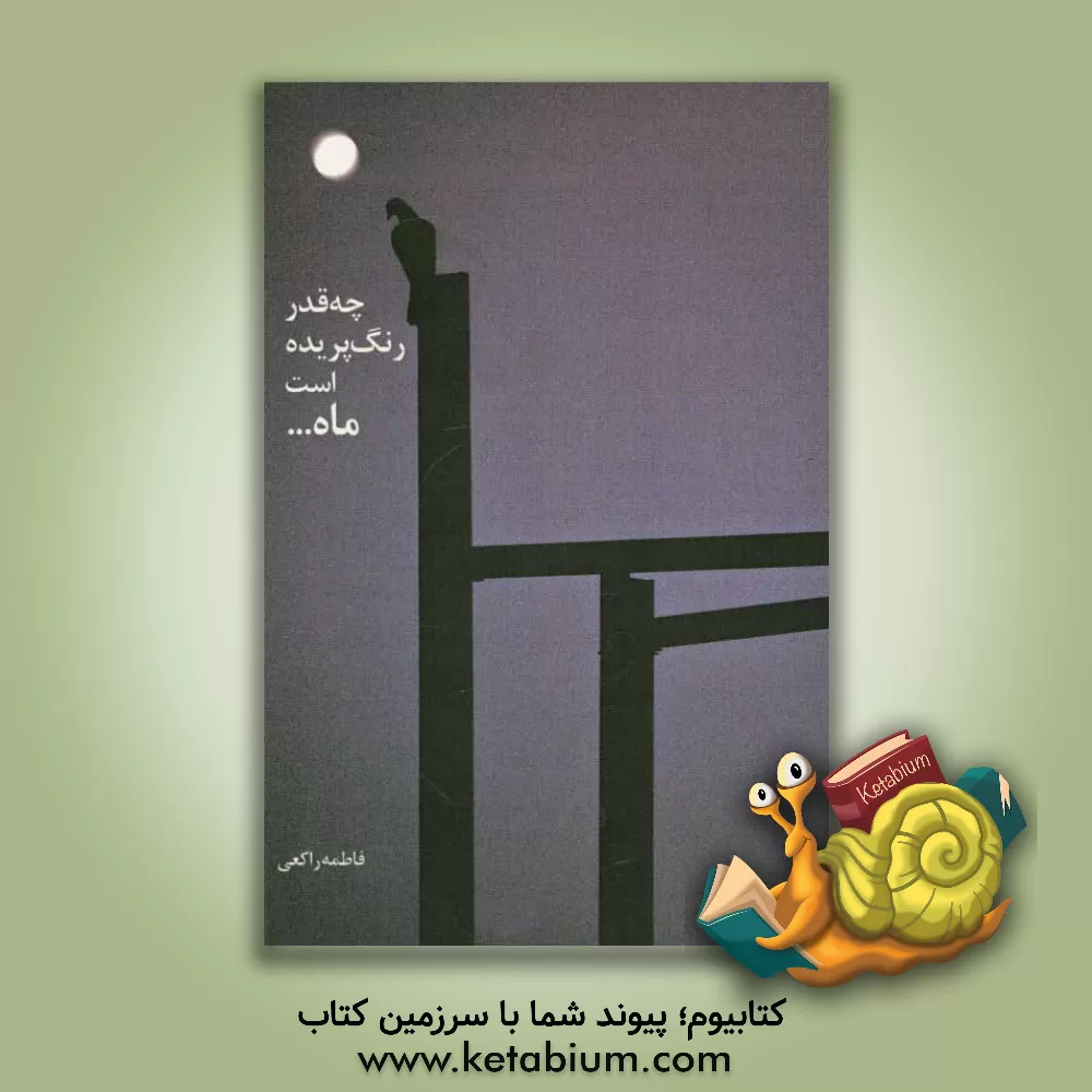 کتاب چه قدر رنگ  پریده است ماه ... اثر فاطمه راکعی