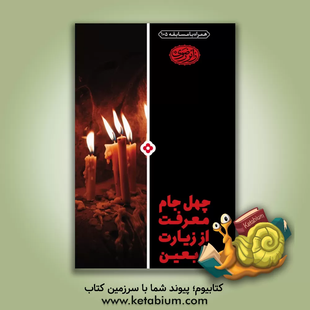 کتاب چهل جام معرفت از زیارت اربعین اثر مهدی نیلی‌پور