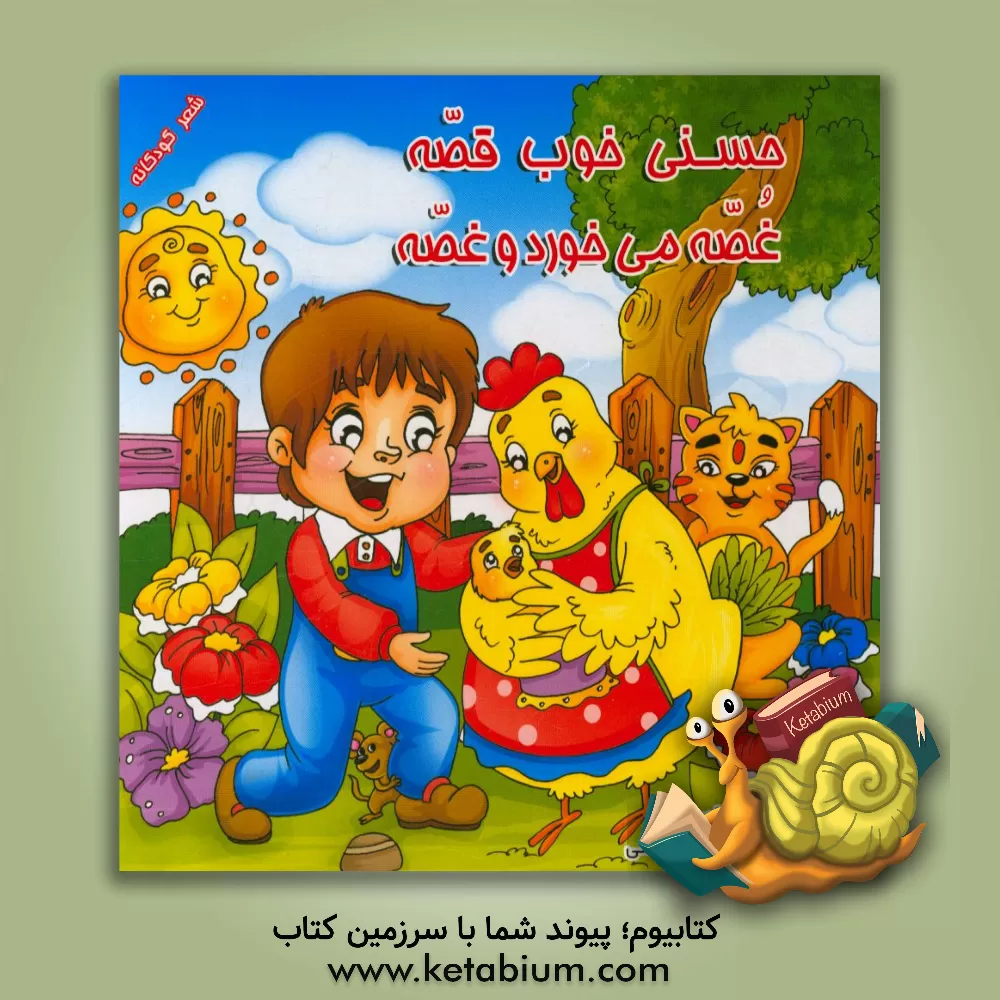 کتاب حسنی خوب قصه غصه می خورد و غصه اثر مریم رزاقی‌چمازکتی