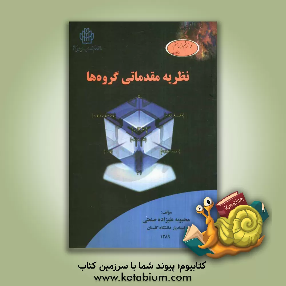 کتاب مقدمه ای بر نظریه گروه ها اثر محبوبه علیزاده‌صنعتی