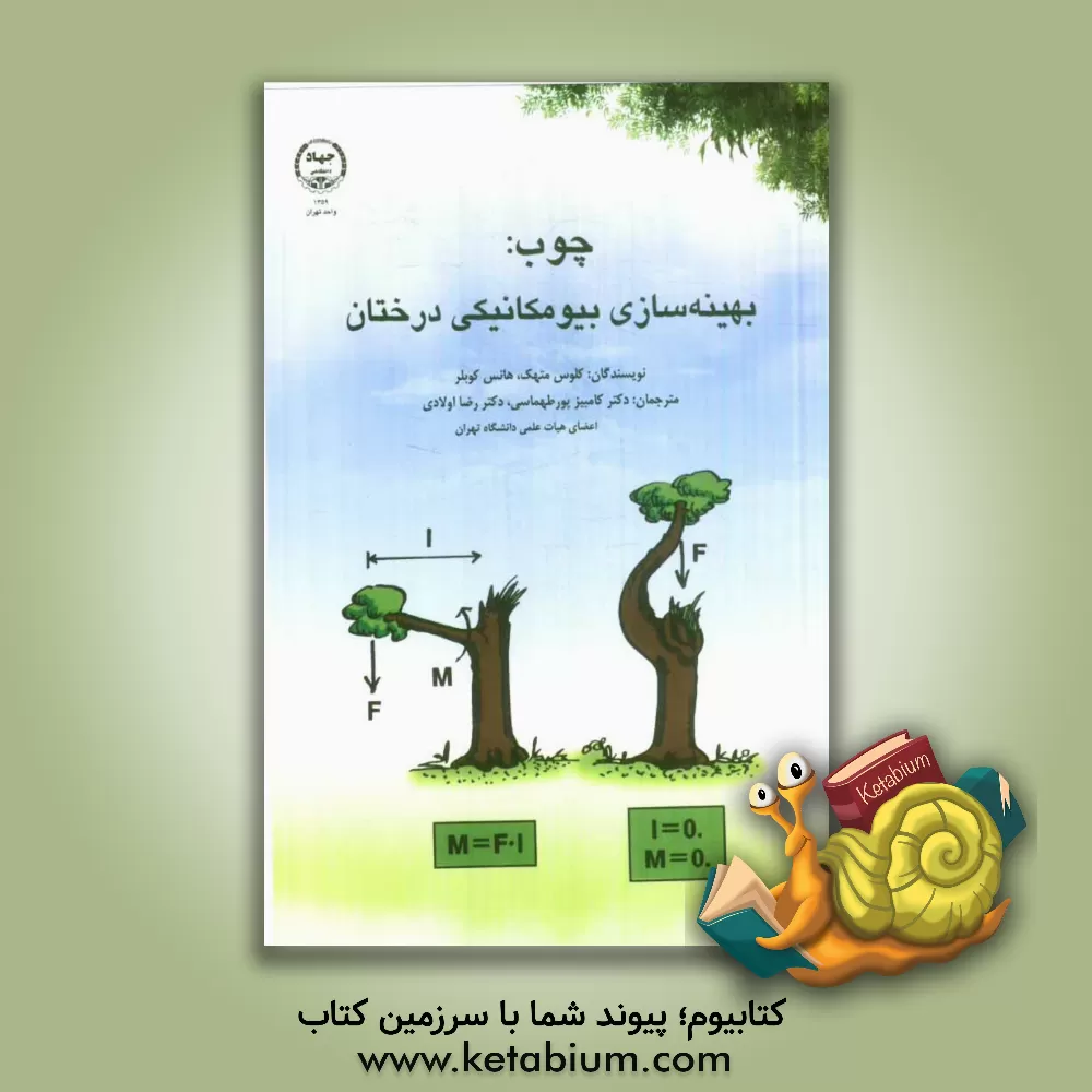 کتاب چوب: بهینه سازی بیومکانیکی درختان اثر کلوس متهک