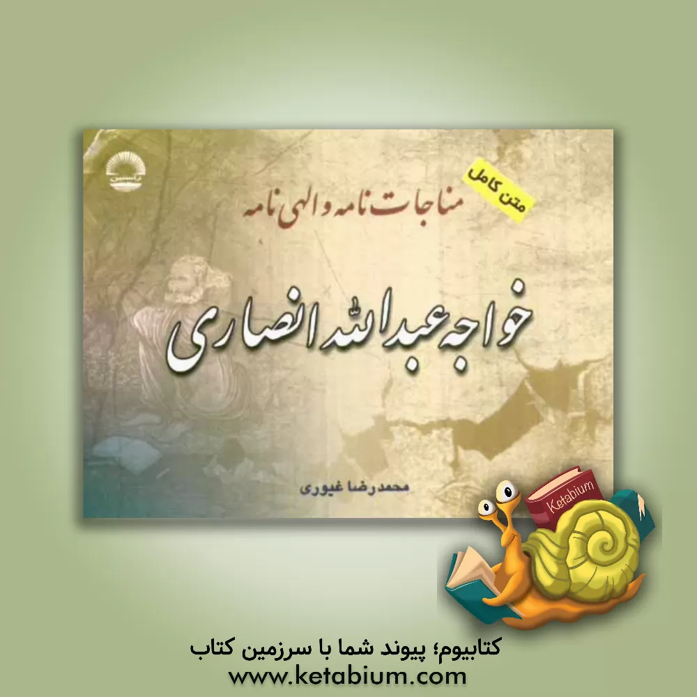 کتاب مناجات نامه و الهی نامه خواجه عبدالله انصاری اثر محمدرضا غیوری