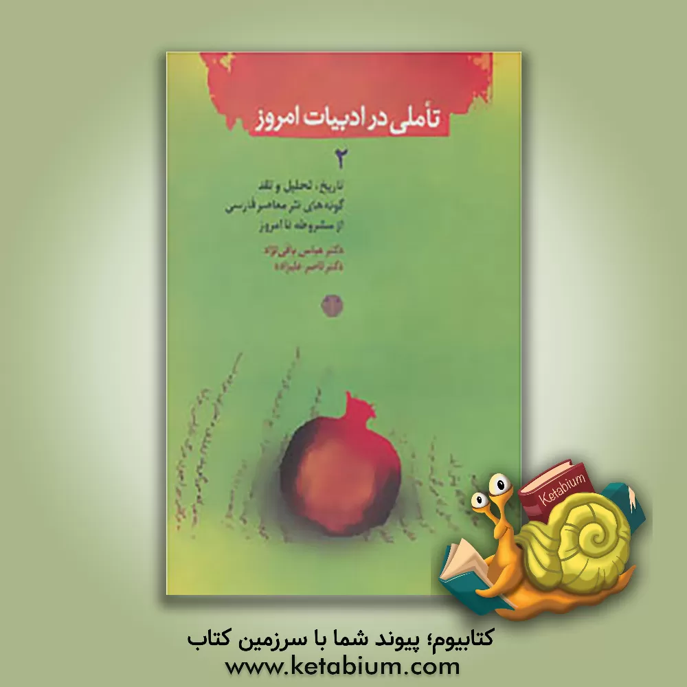 کتاب تاملی در ادبیات امروز 2: تاریخ، تحلیل و نقد گونه های نثر معاصر فارسی از مشروطه تا امروز |اثر عباس باقی نژاد