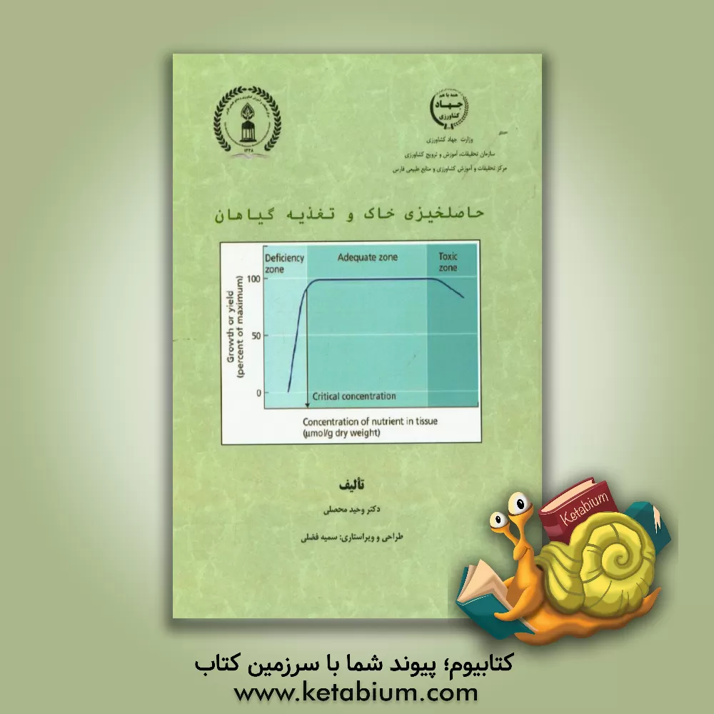کتاب حاصلخیزی خاک و تغذیه گیاهان اثر وحید محصلی