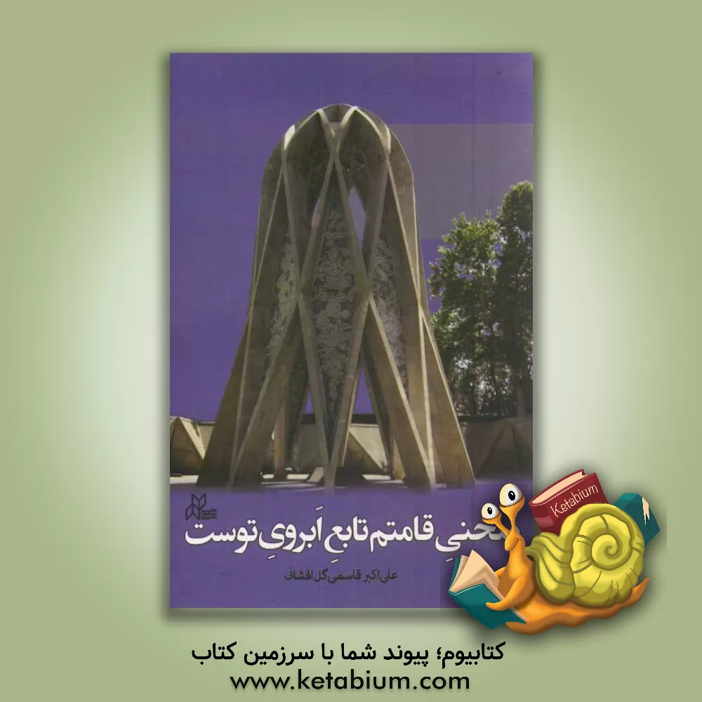 کتاب منحنی قامتم تابع ابروی توست: مفاهیم ریاضی در گستره ادب پارسی اثر علی‌اکبر قاسمی‌گل‌افشانی