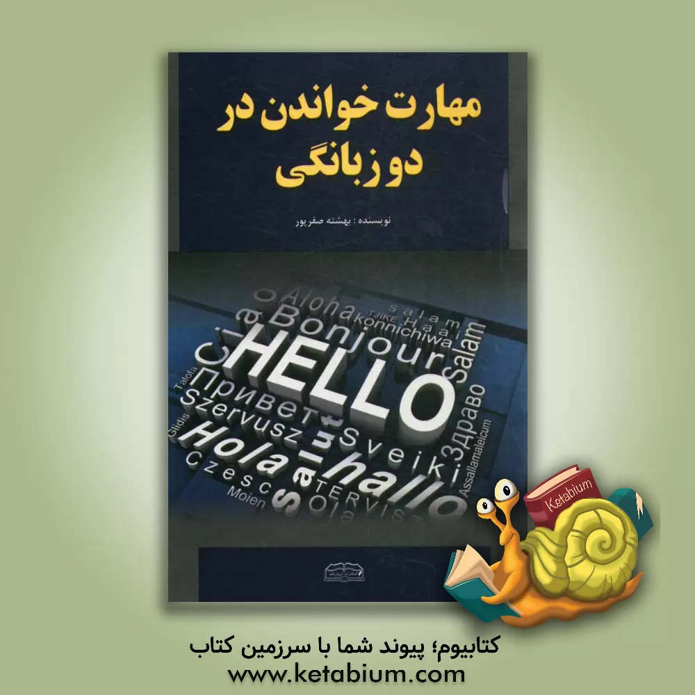 کتاب مهارت خواندن در دوزبانگی اثر بهشته صفرپور‌دیجوجین