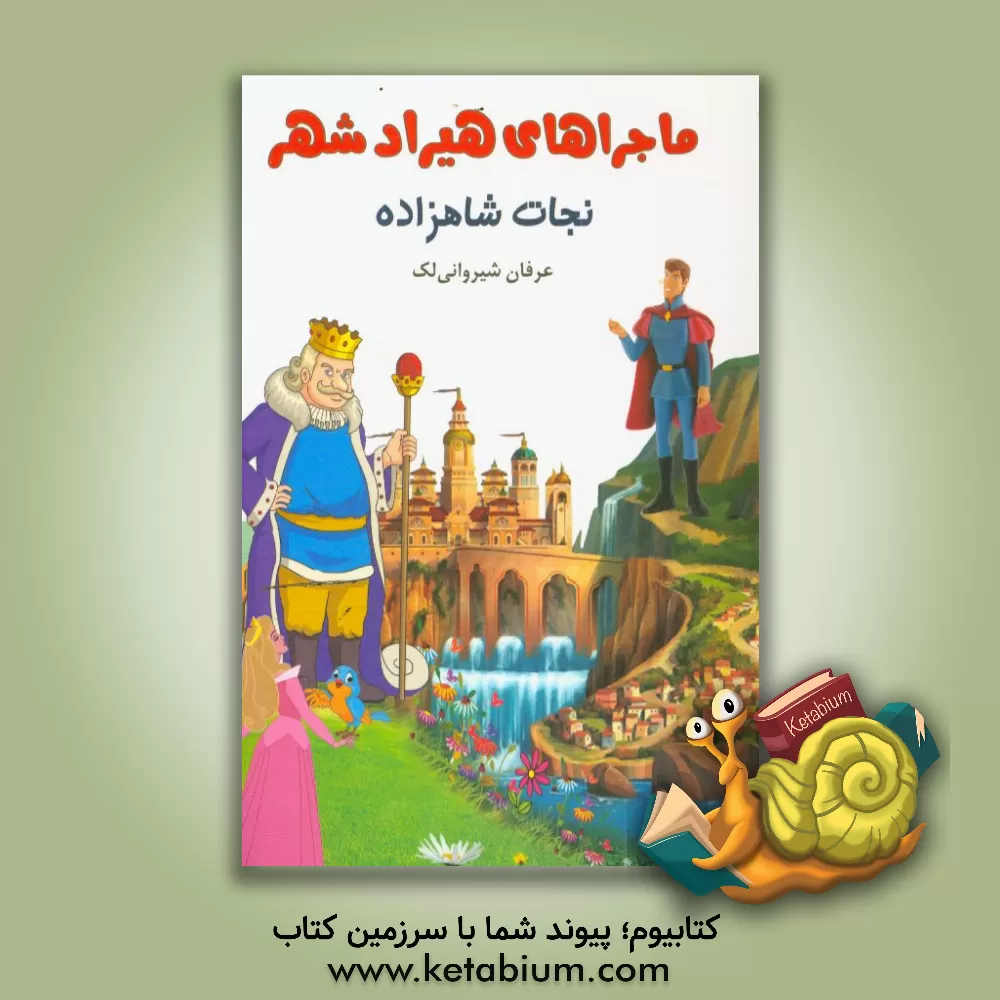 کتاب ماجراهای هیرادشهر: نجات شاهزاده اثر عرفان شیروانی‌لک