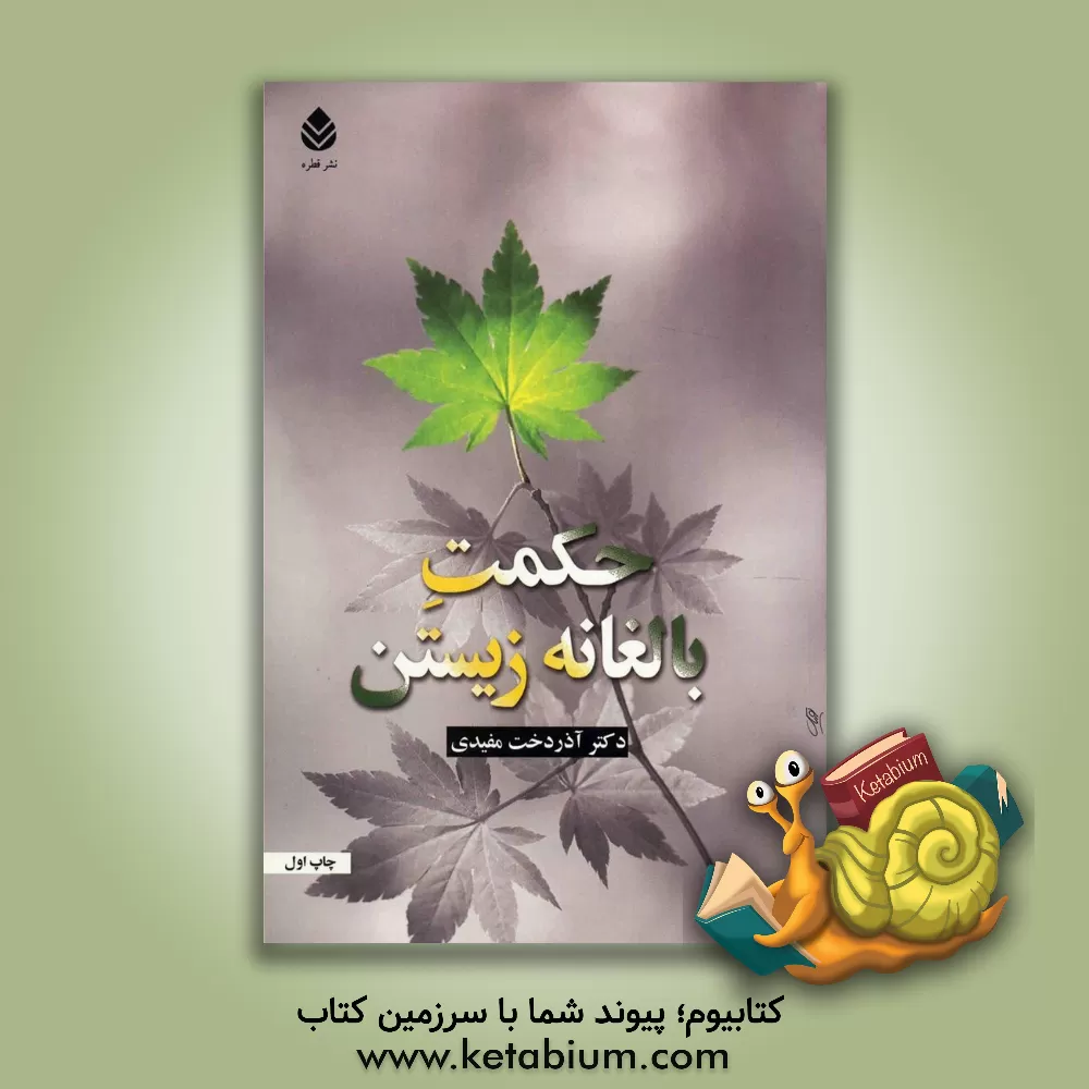 کتاب حکمت بالغه زیستن اثر آذردخت مفیدی