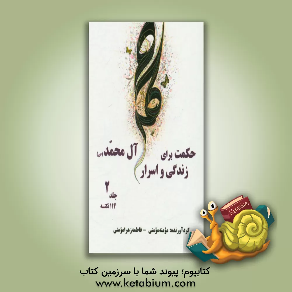 کتاب حکمت برای زندگی و اسرار آل محمد (ص): 114 نکته اثر فاطمه‌زهرا مومنی