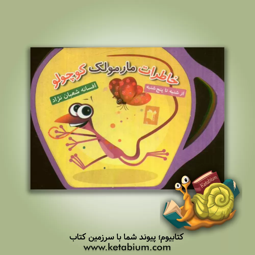 کتاب خاطرات مارمولک کوچولو اثر افسانه شعبان‌نژاد