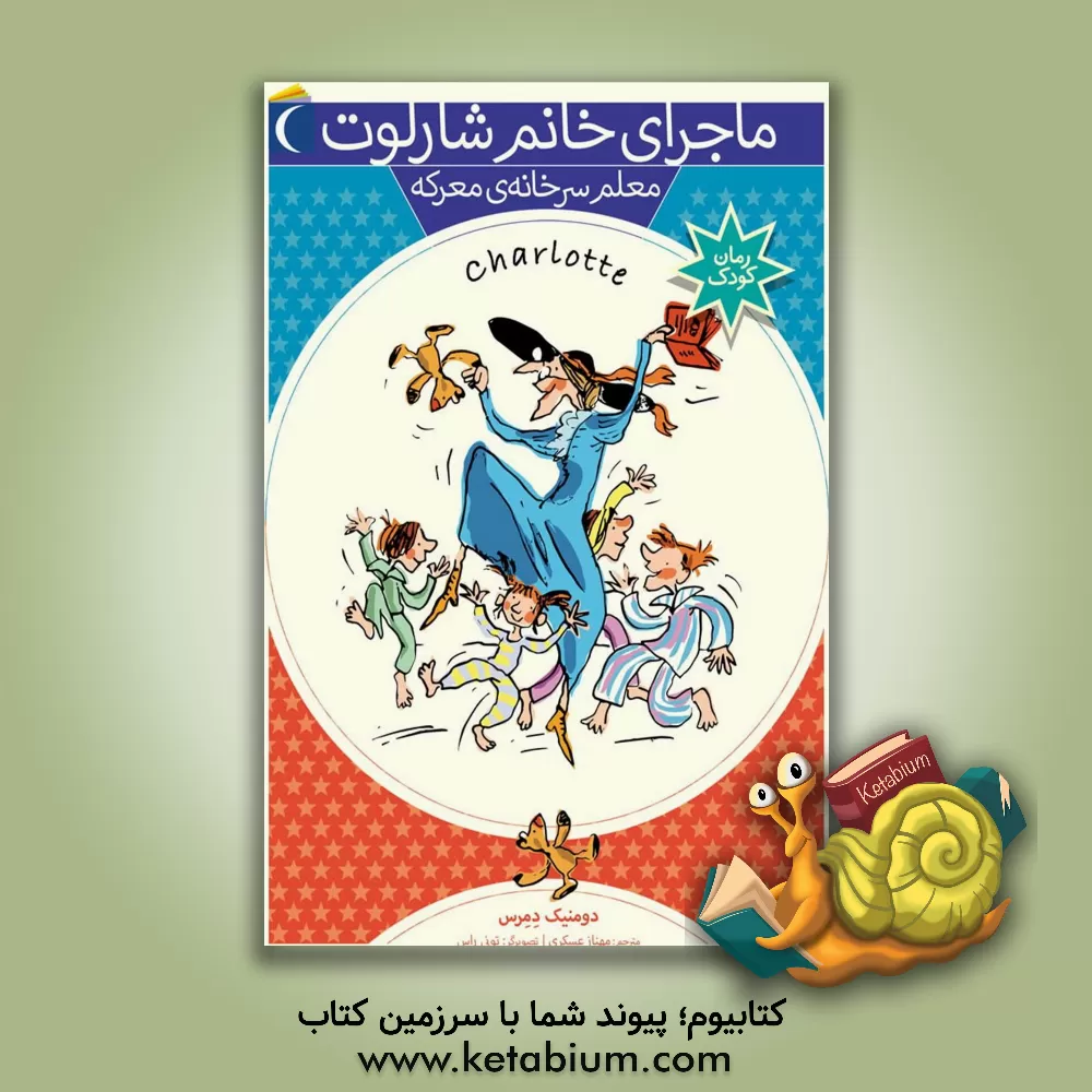 کتاب خانم معلم معرکه اثر دومینیک دمرس