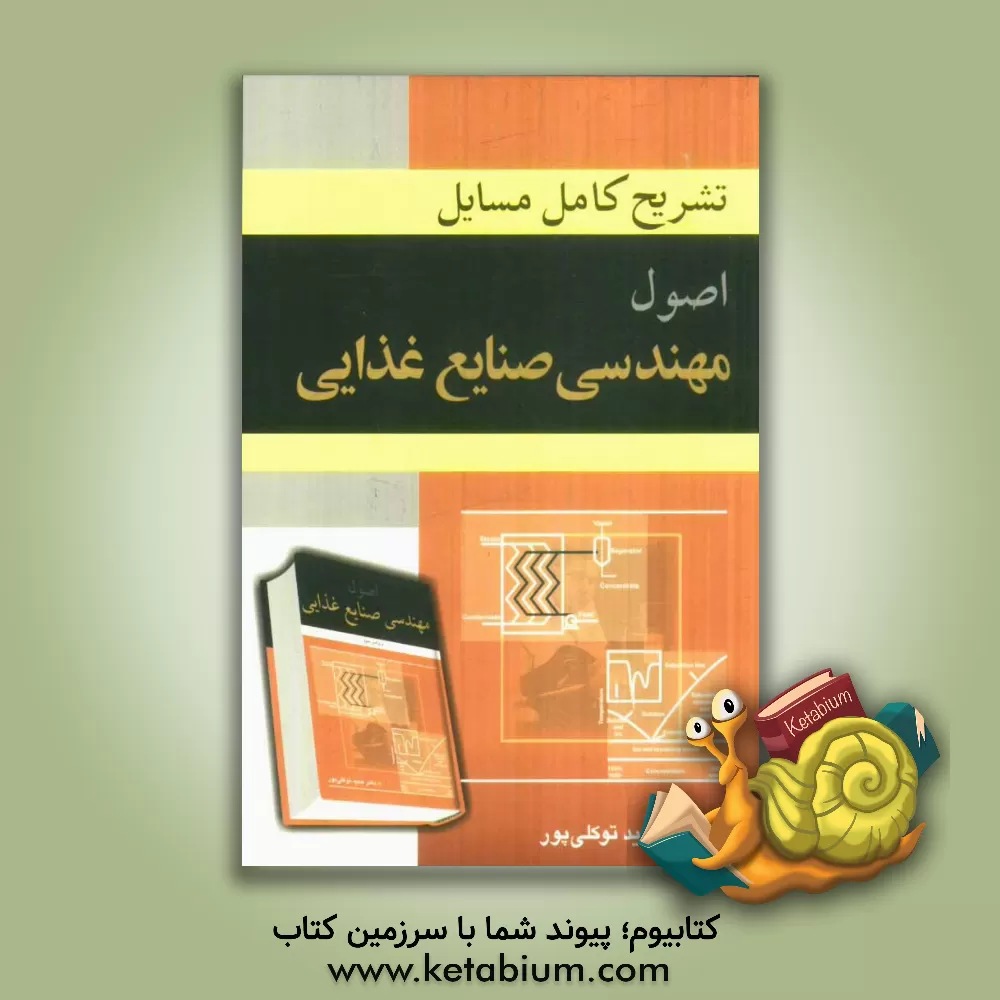 کتاب تشریح کامل مسایل اصول مهندسی صنایع غذایی اثر حمید توکلی‌پور