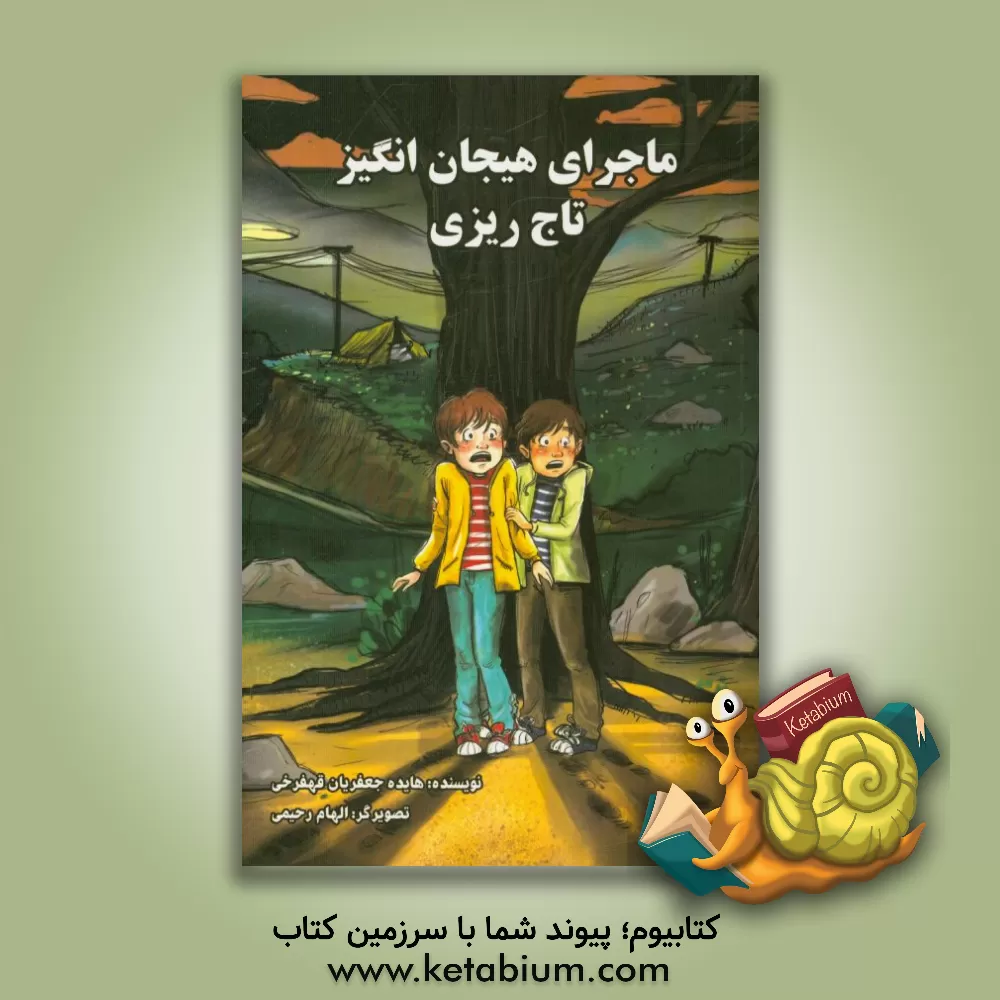 کتاب ماجرای هیجان انگیز تاج ریزی اثر هایده جعفریان‌قهفرخی