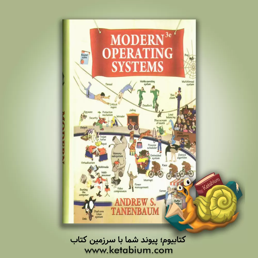 کتاب Modern operating systems اثر AndrewS. Tanenbaum