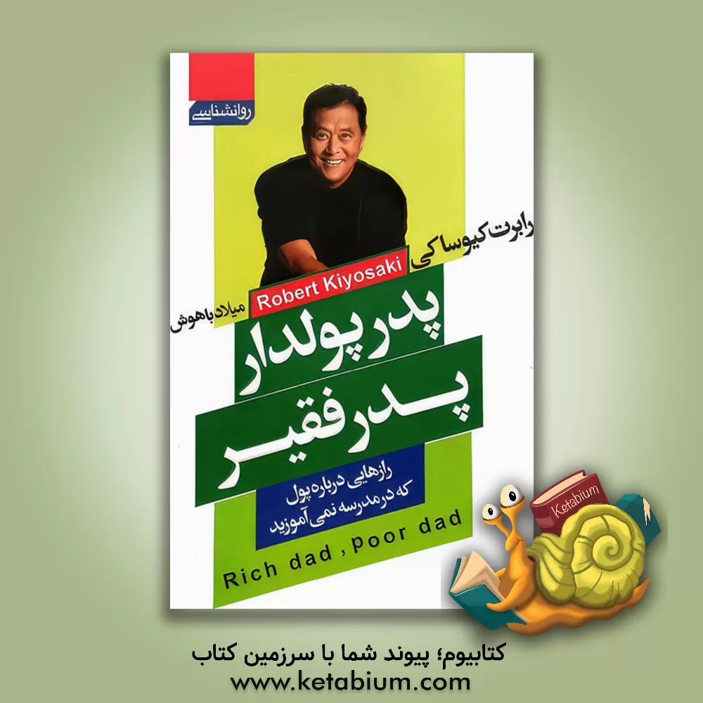 کتاب پدر پولدار، پدر فقیر اثر رابرت‌تی. کیوساکی