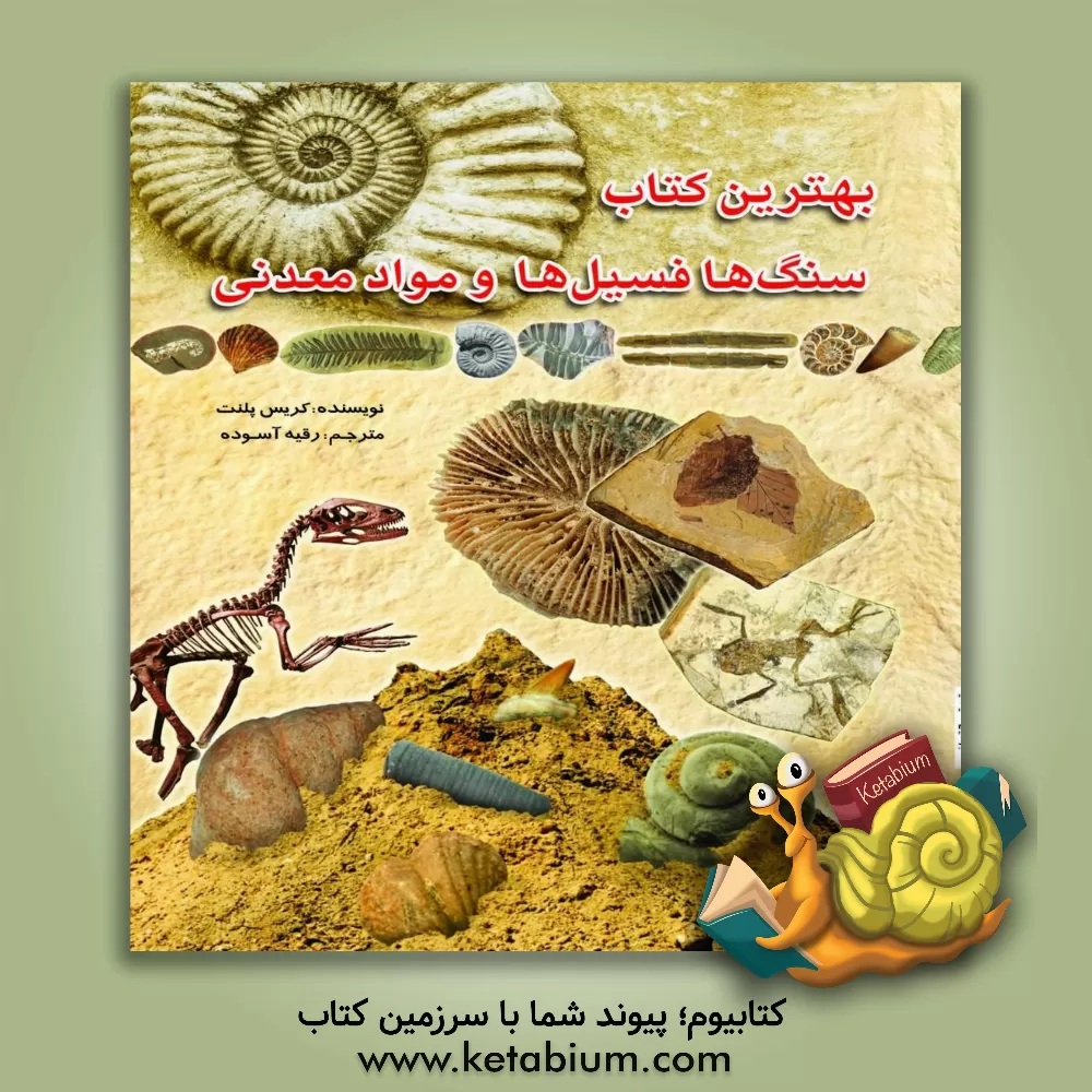 کتاب بهترین کتاب سنگ ها، فسیل ها و مواد معدنی |اثر کریس پلنت