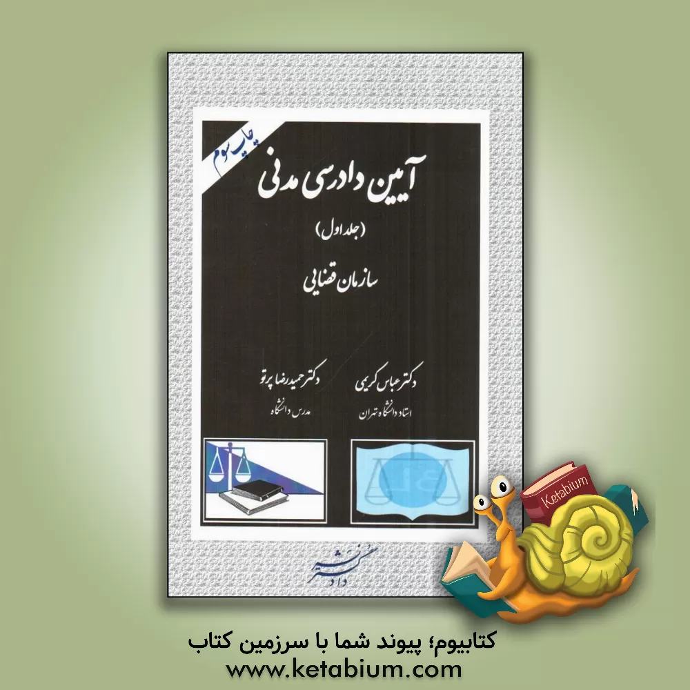 کتاب آیین دادرسی مدنی: سازمان قضایی اثر عباس کریمی