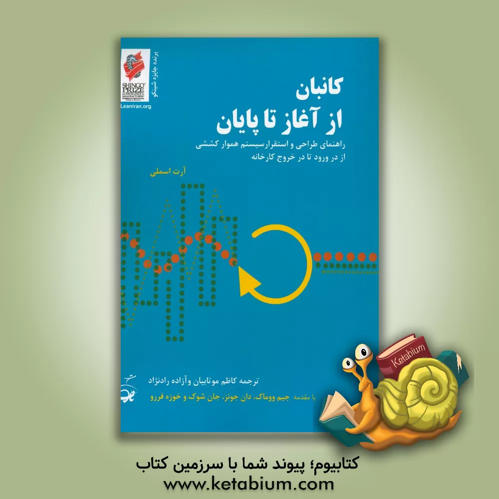 کتاب کانبان از آغاز تا پایان: راهنمای طراحی و استقرار سیستم هموار کششی از در ورود تا در خروج کارخانه اثر آرت اسملی