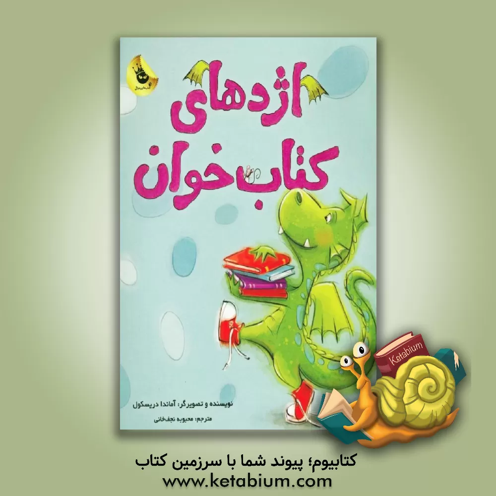 کتاب اژدهای کتاب خوان اثر آماندا دریسکول