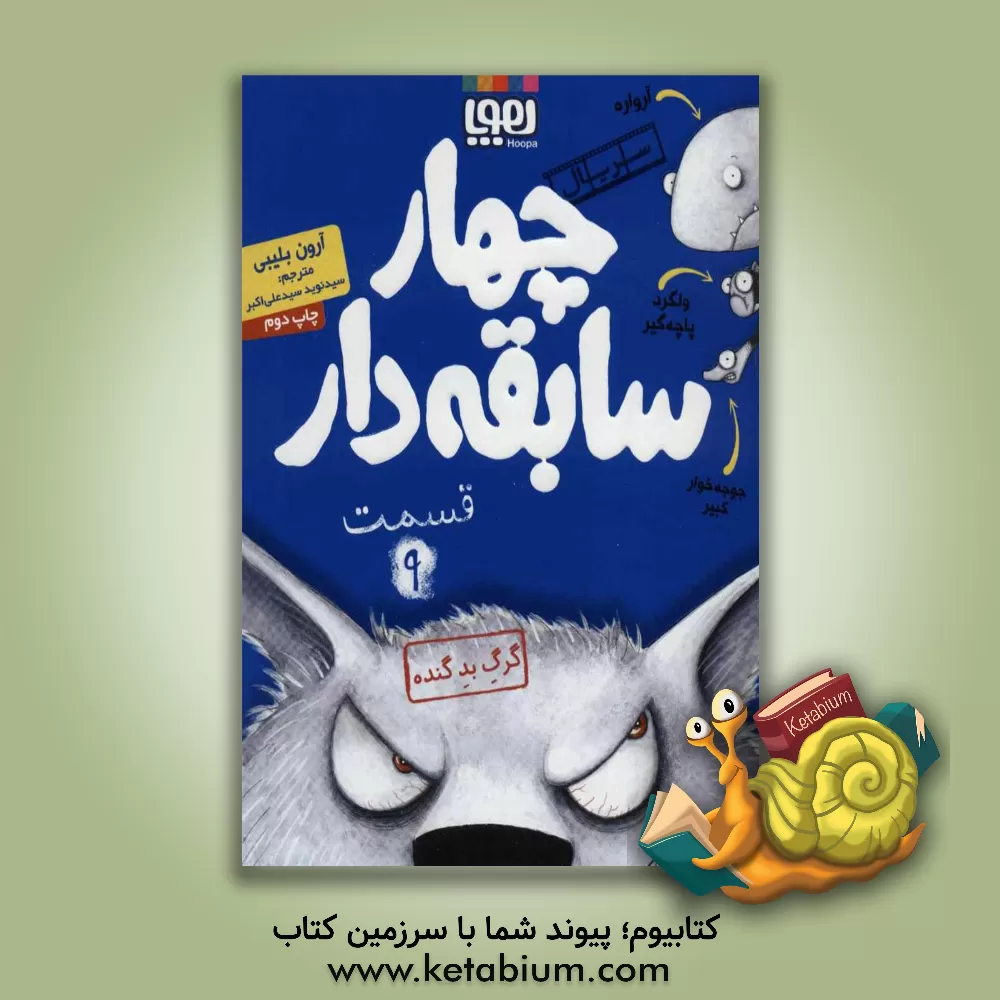 کتاب گرگ بد گنده اثر آرون بلیبی