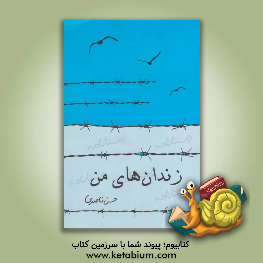 کتاب زندان های من اثر حسن ناصری