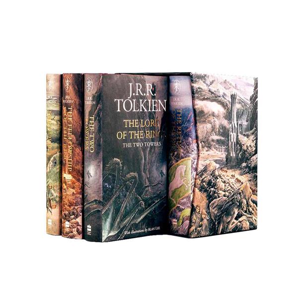 کتاب Lord of the Rings - Illustrated Edition 1 to 4 - Packed اثر JRR Tolkien