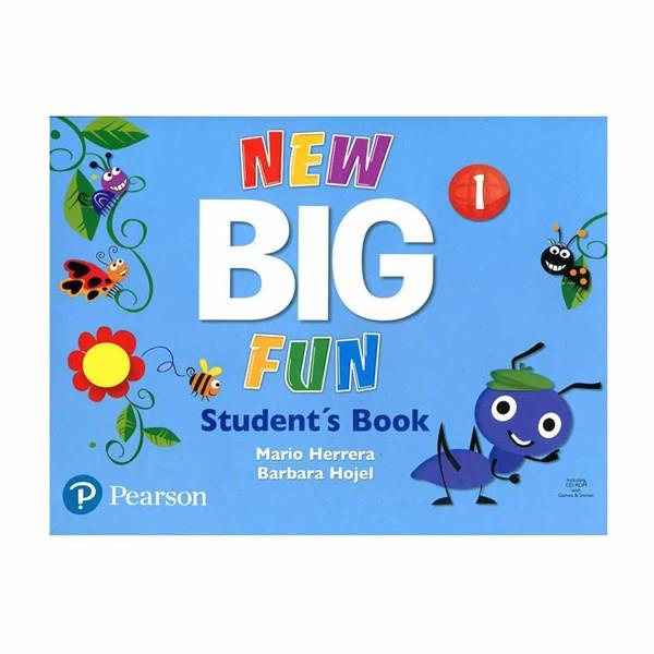 کتاب New Big Fun 1 SB+WB +CD+DVD