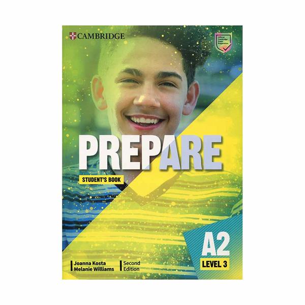 کتاب Prepare 2nd 3 - A2 - SB+WB+2DVD