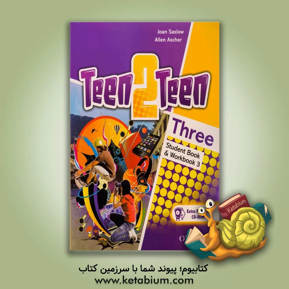 کتاب Teen 2 Teen 3 SB+WB+DVD