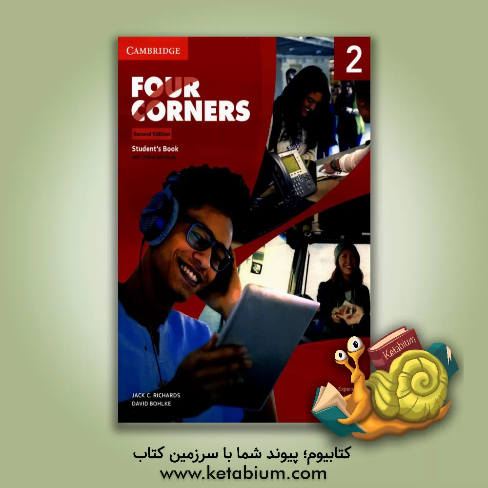 کتاب Four Corners 2nd 2 SB+WB+DVD - Glossy Papers اثر Jack C. Richards