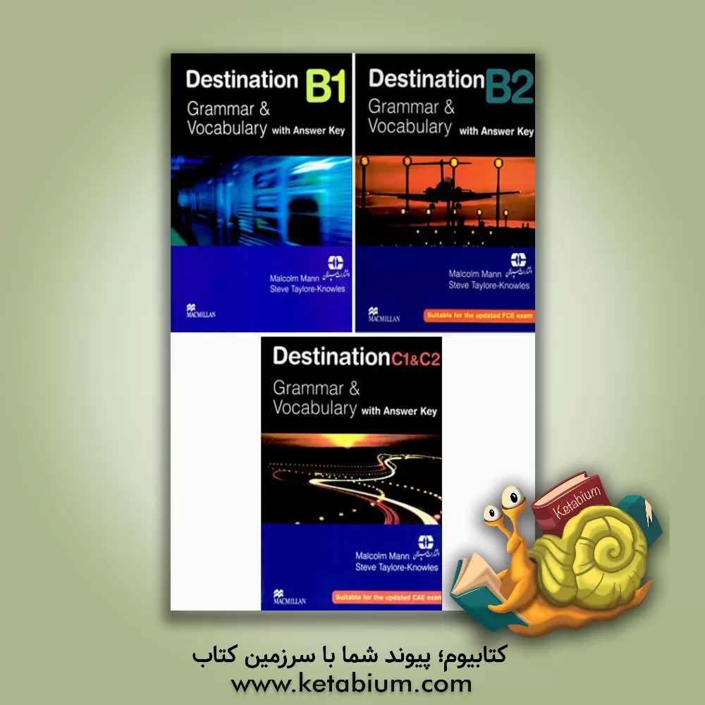 کتاب Destination B2 Grammar and Vocabulary with Answer Key اثر Malcolm Mann