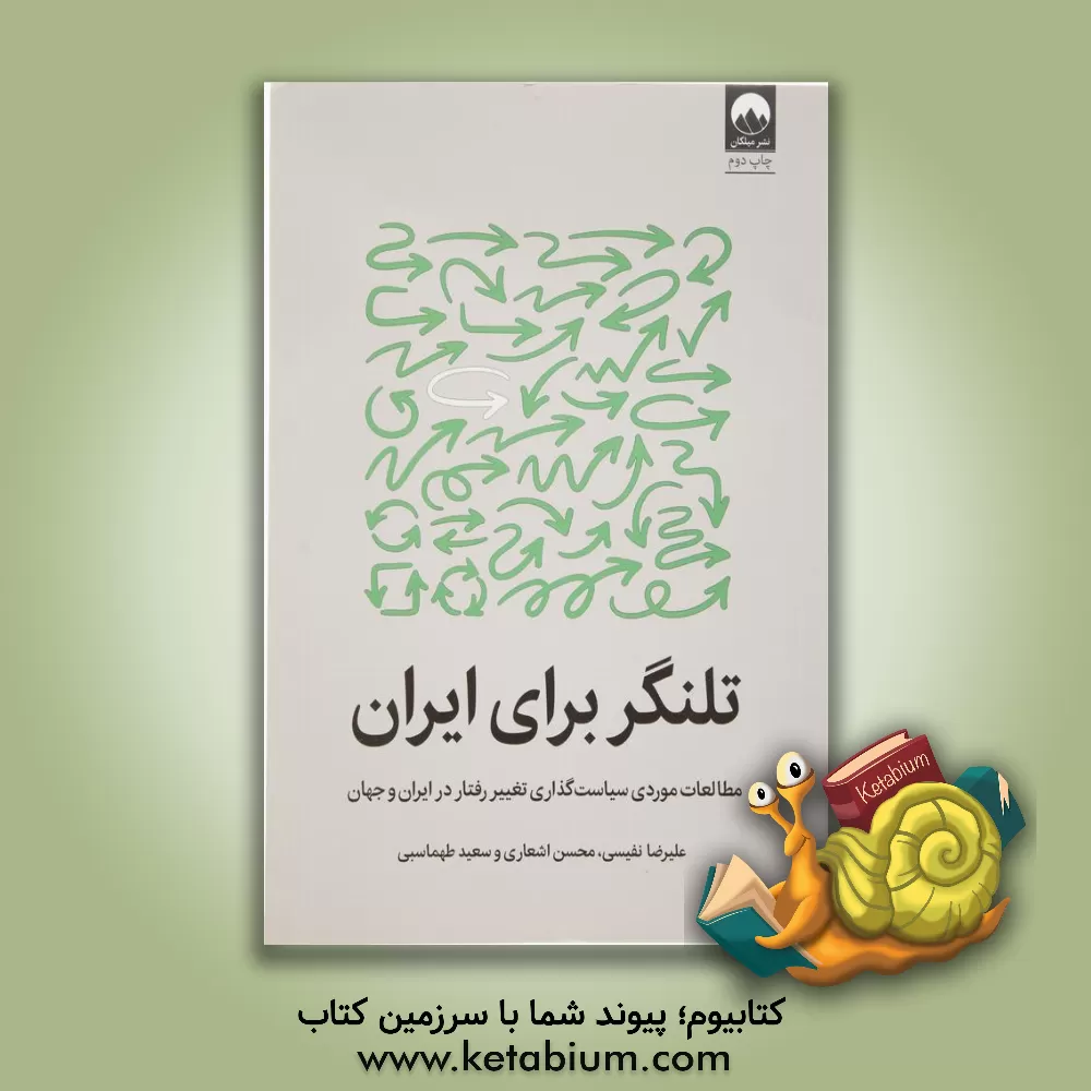 کتاب تلنگر برای ایران: مطالعات موردی سیاست‌گذاری تغییر رفتار در ایران و جهان اثر سعید طهماسبی