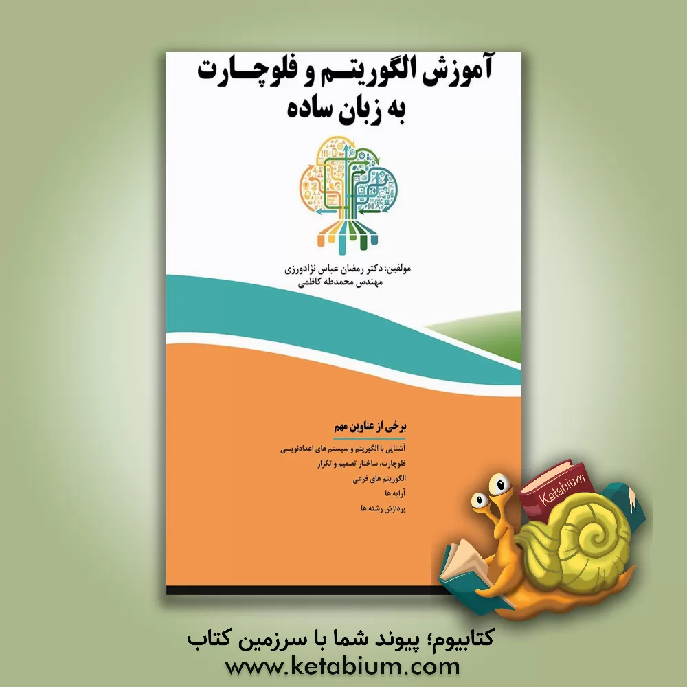 کتاب آموزش الگوریتم و فلوچارت به زبان ساده اثر رمضان عباس‌نژادورزی