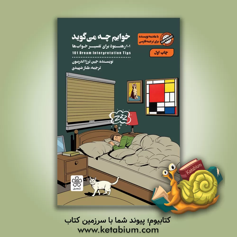 کتاب خوابم چه می گوید |اثر جین ترزا اندرسن