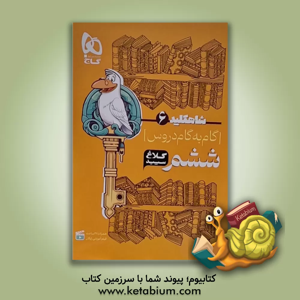 کتاب شاه‌ کلید 6 (گام به گام دروس ششم) اثر فرزاد تندرو